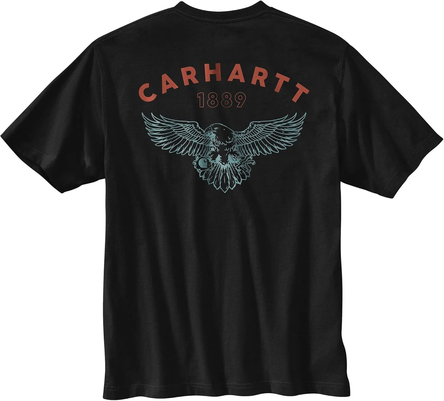 Carhartt Men's Relaxed Fit Lightweight Short-Sleeve Eagle Graphic T-Shirt