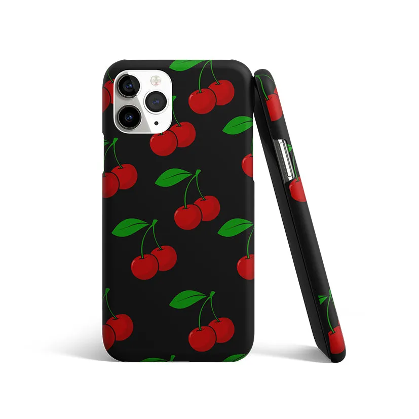 Cherry Ripple Phone Cover | Matte Case
