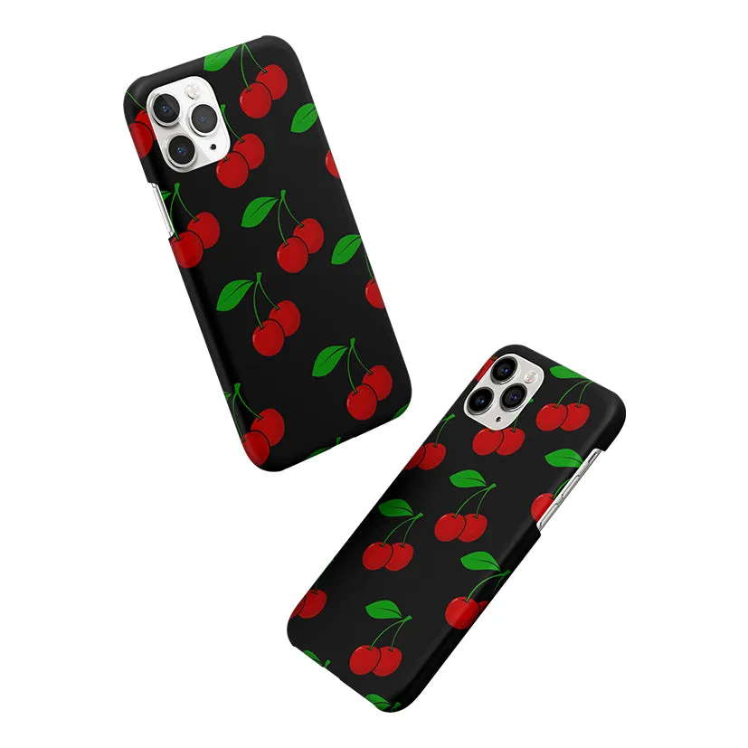 Cherry Ripple Phone Cover | Matte Case