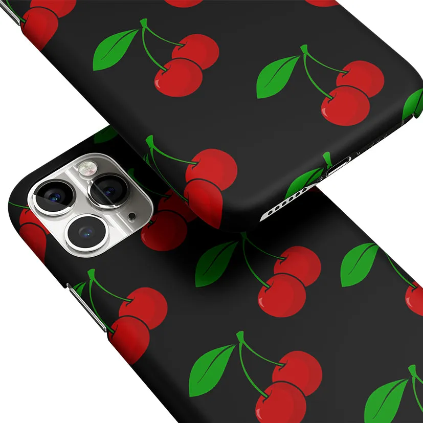 Cherry Ripple Phone Cover | Matte Case
