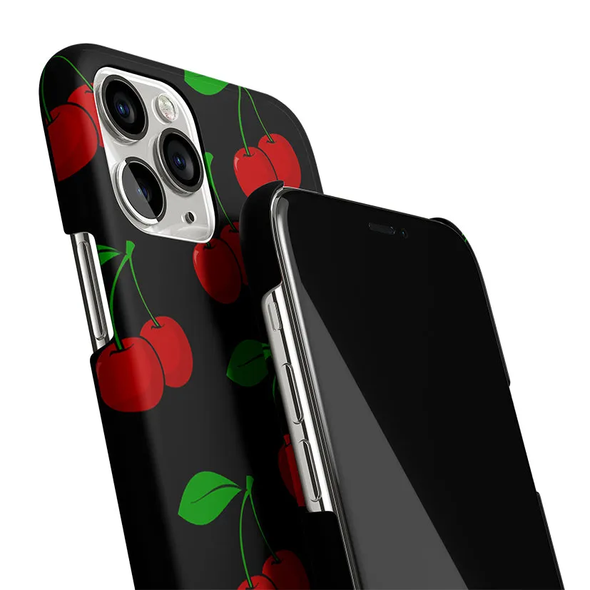 Cherry Ripple Phone Cover | Matte Case