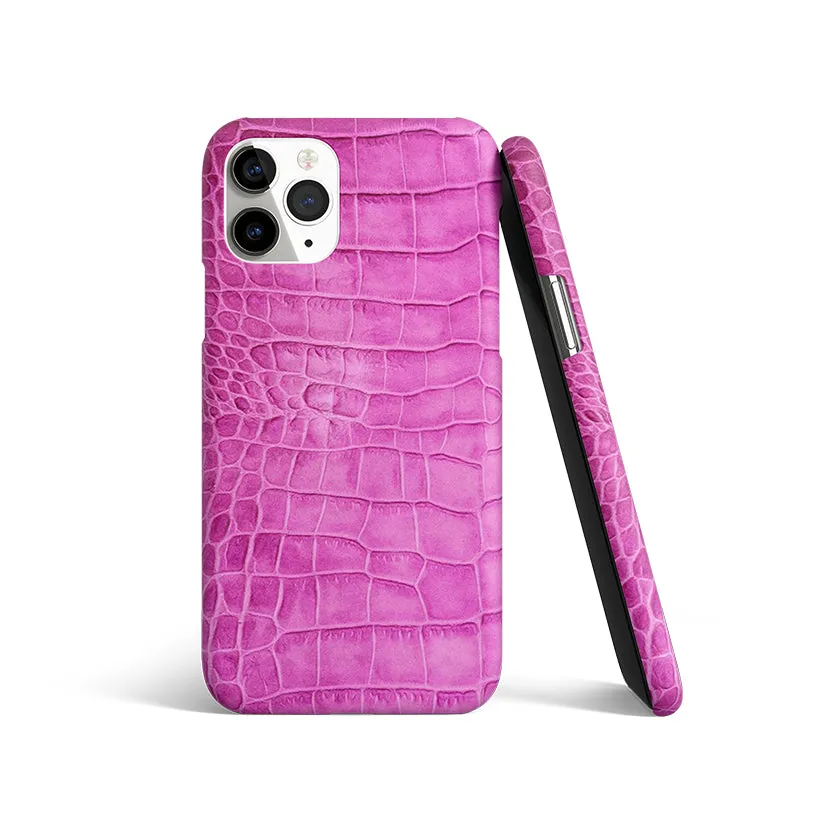 Croco Hot Pink Phone Cover | Matte Case