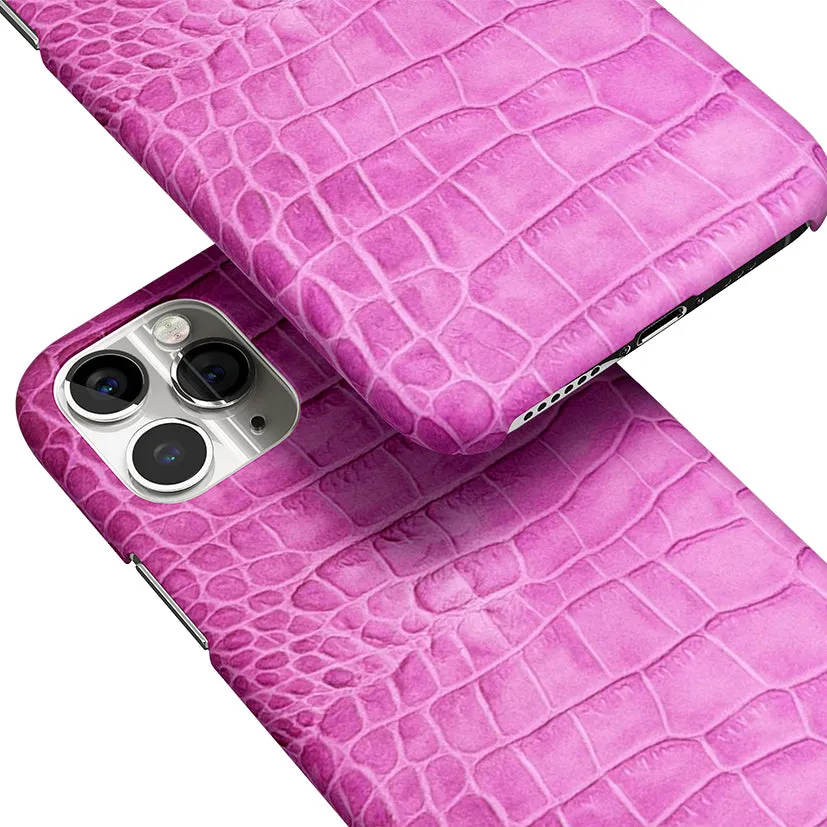 Croco Hot Pink Phone Cover | Matte Case
