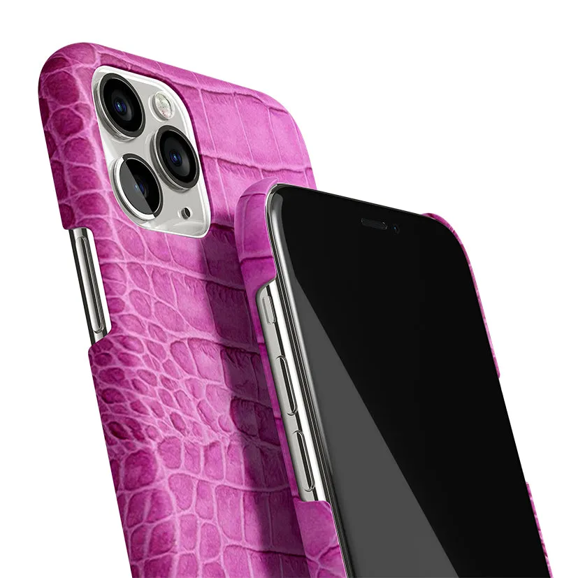 Croco Hot Pink Phone Cover | Matte Case