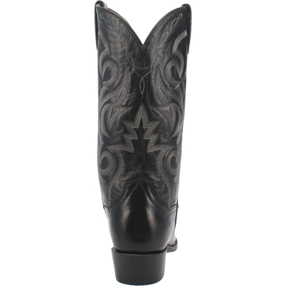 Dan Post Men's Milwaukee Leather J-Toe Boots - Black