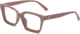 EYLRIM Classic Thick Square Frame Clear Lens Glasses for Women Men Non Prescription Eyeglasses