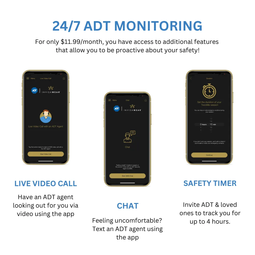 FREE* invisaWear product with purchase of ADT Custom Home system   20% off additional products