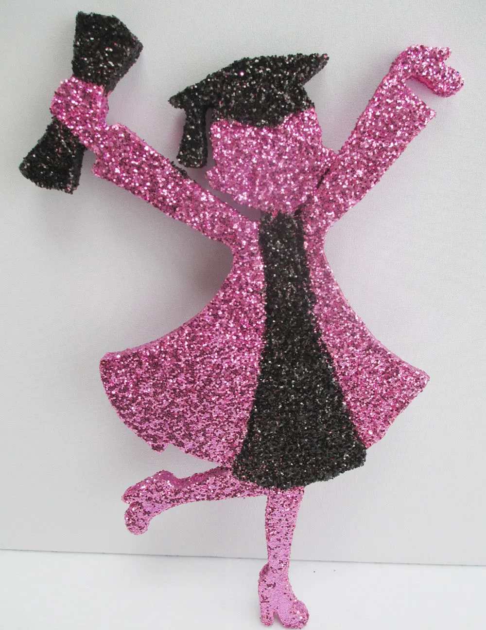 Grad Girl Styrofoam Cutout for Graduation Centerpieces
