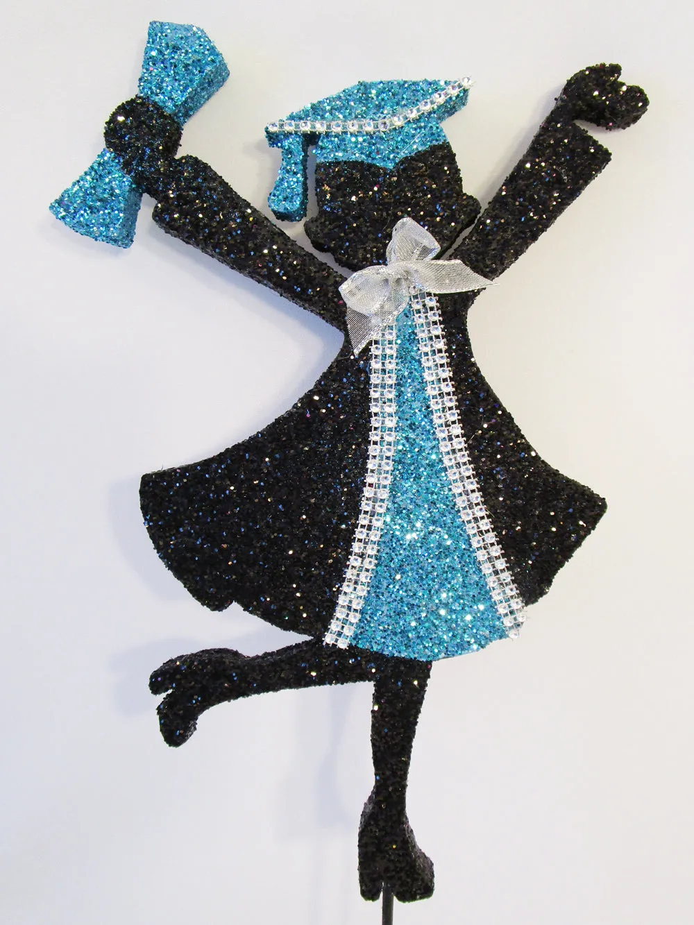 Grad Girl Styrofoam Cutout for Graduation Centerpieces