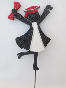 Grad Girl Styrofoam Cutout for Graduation Centerpieces