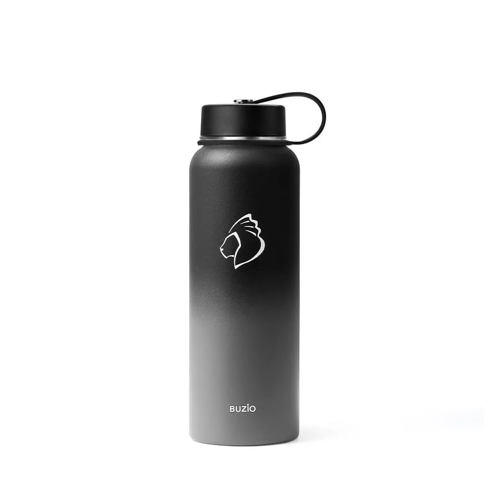 Insulated Water Bottles with 2 Lids | Shadow | 40oz