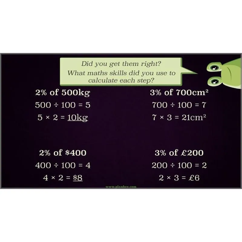 Percentage and Proportion