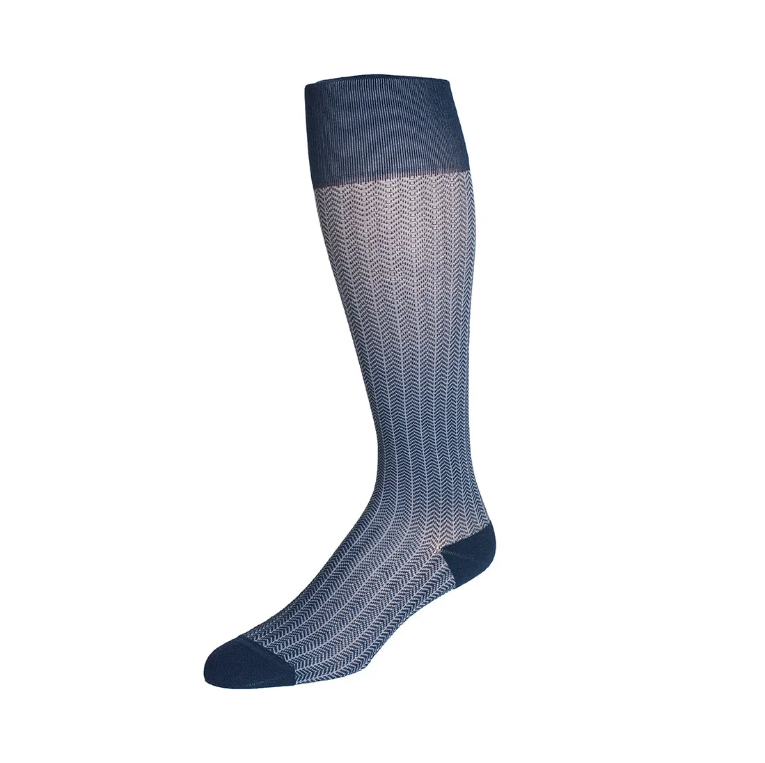 Rejuva Herringbone 20-30 mmHg Knee High Compression Socks