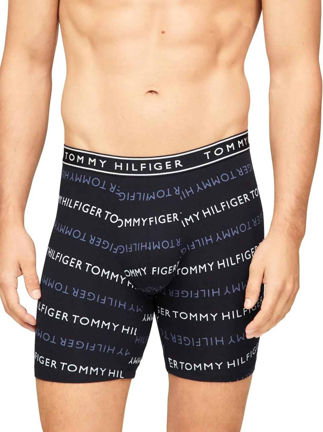 Tommy Hilfiger Men's Cotton Stretch 4-Pack Boxer Brief