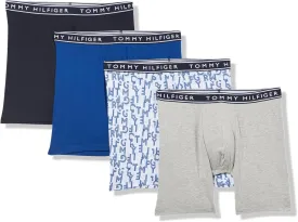 Tommy Hilfiger Men's Cotton Stretch 4-Pack Boxer Brief