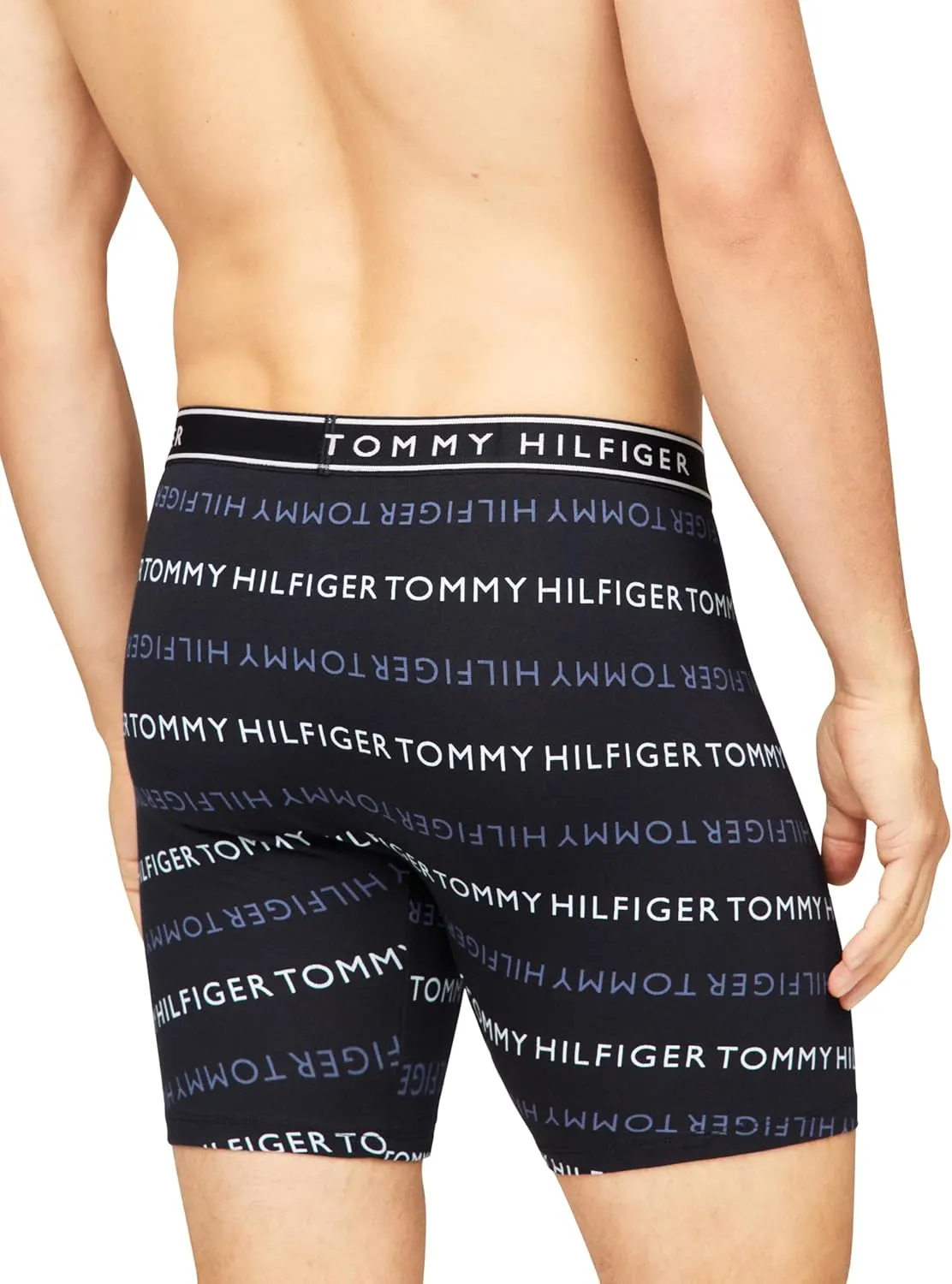 Tommy Hilfiger Men's Cotton Stretch 4-Pack Boxer Brief