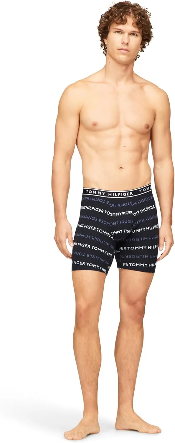 Tommy Hilfiger Men's Cotton Stretch 4-Pack Boxer Brief