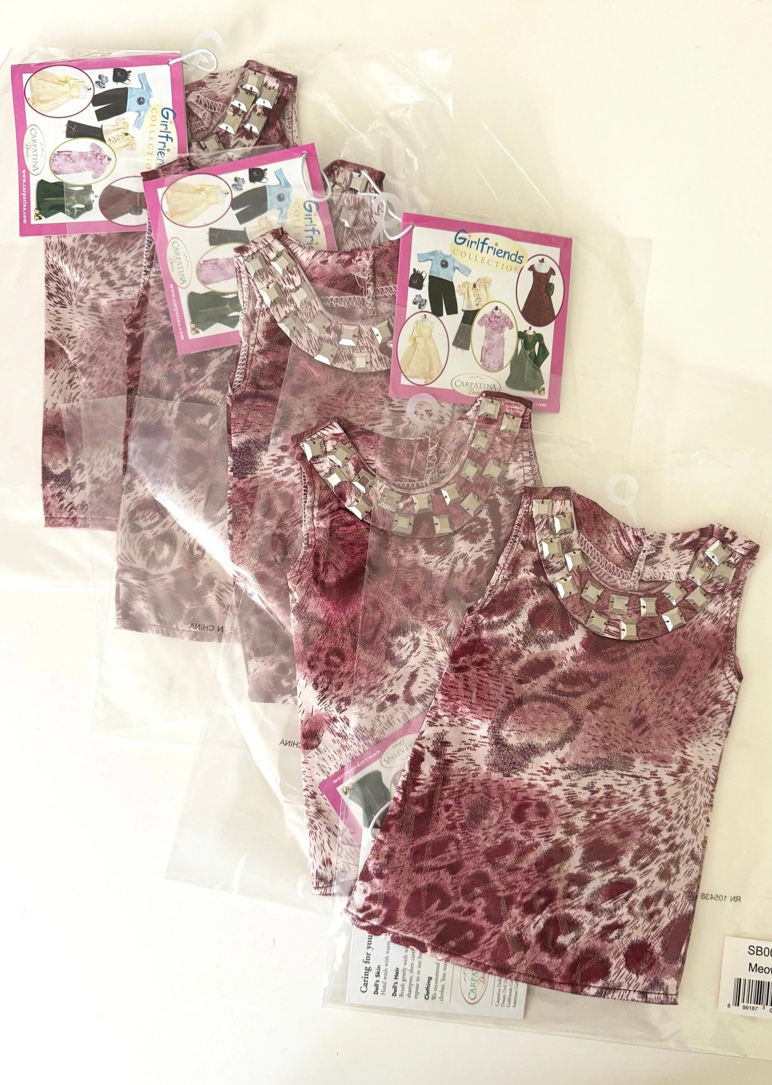 Wholesale Doll Dress Meow