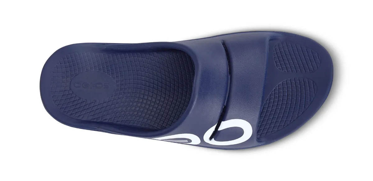 Women's OOahh Sport Slide Sandal - Navy White (SALE)