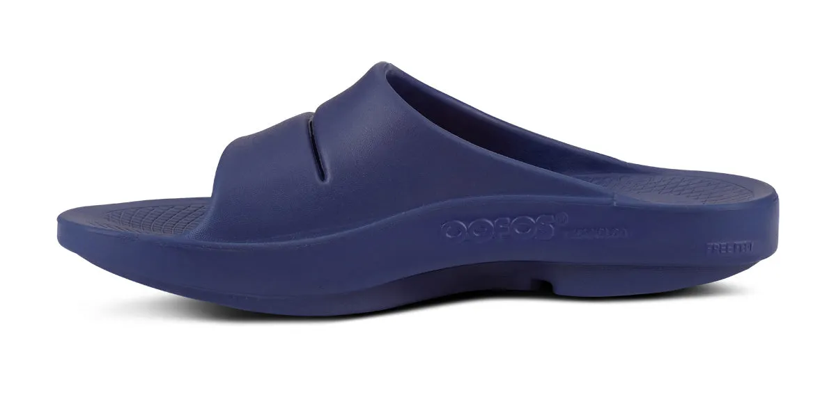Women's OOahh Sport Slide Sandal - Navy White (SALE)